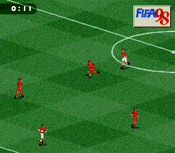 FIFA '98 - Road to World Cup (Europe) (En,Fr,De,Es,It,Sv) In game screenshot